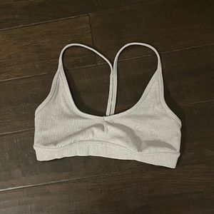ALO RIBBED BLISSFUL BRA